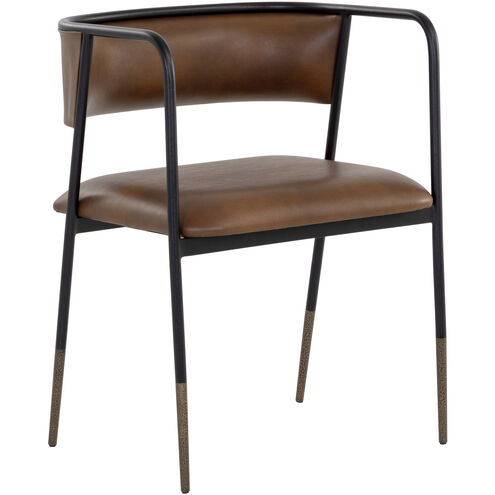 Brenan Bravo Cognac Dining Armchair